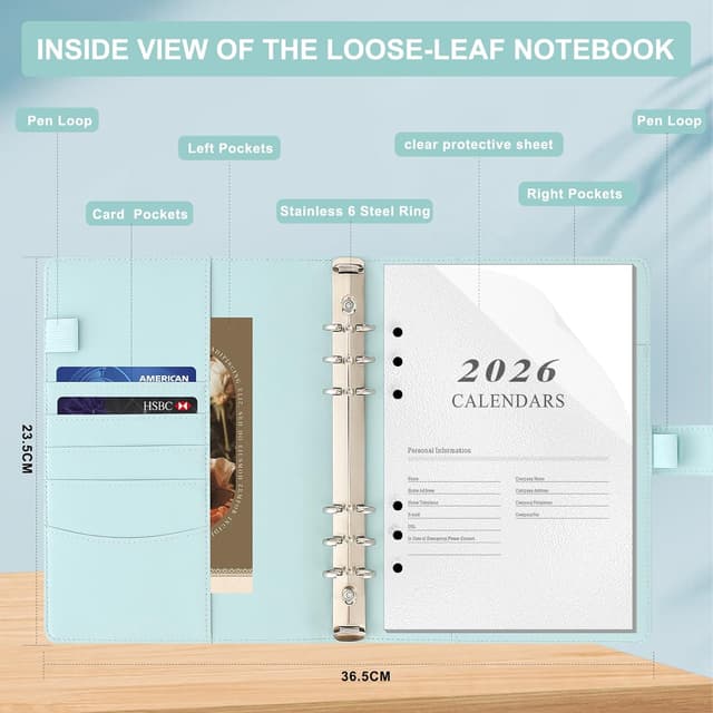 Detalle 2 de Donfulfip Agenda 2026 A5 Día por Página