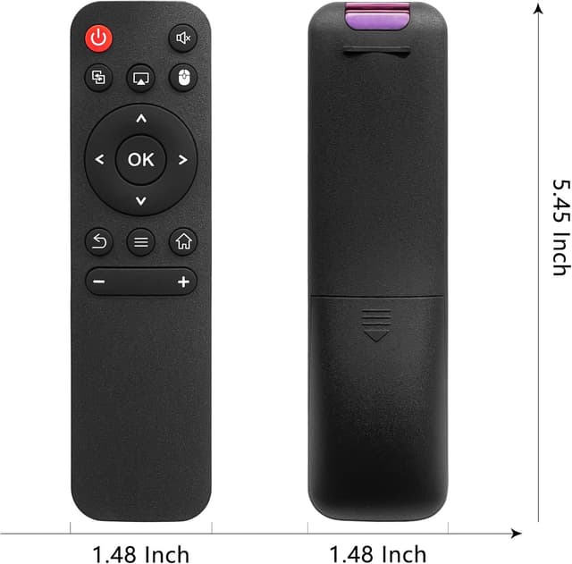 Thumbnail 6 de Molgoc Replacement Remote for Mini Projector (Compatible with HY300Pro, HIPPUS HY300Pro, Magcubic HY300Pro, Aubor HY300Pro, Xgody HY300Pro, Maypug P1)