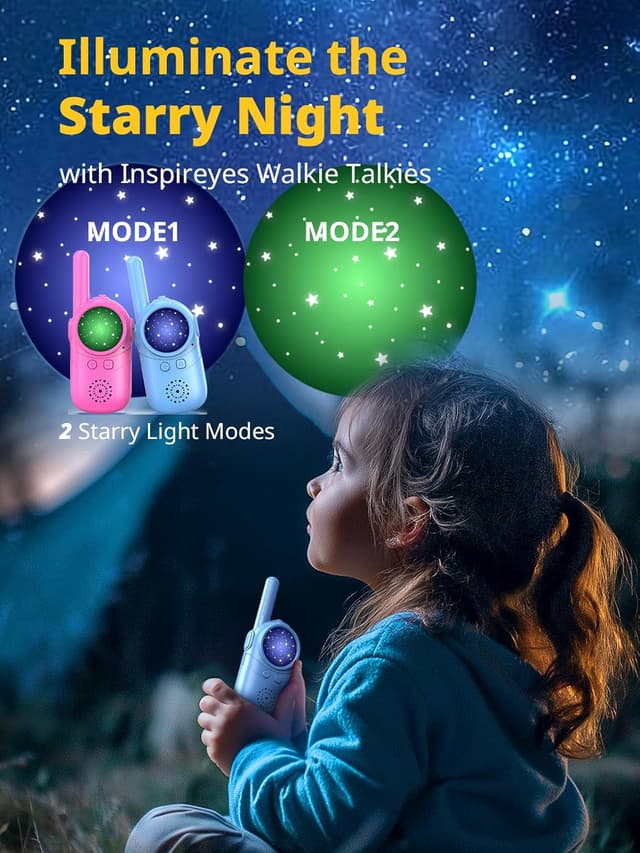 Thumbnail 2 de Inspireyes Walkie Talkie 2-pack for kids 📟