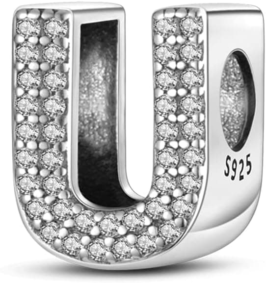 Imagen de TINSLO 925 Sterling Silver Initial Z charm en OfertitasTOP