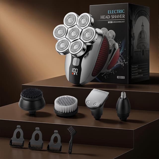 Thumbnail 6 de Professional 5-in-1 Electric Head Shaver 90 min