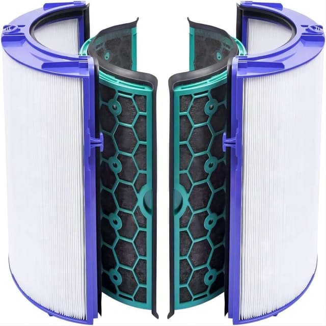 Detalle de KEEPOW Filtro di ricambio per Dyson Pure Cool HP04 TP04 DP04 (HEPA e carbone attivo)