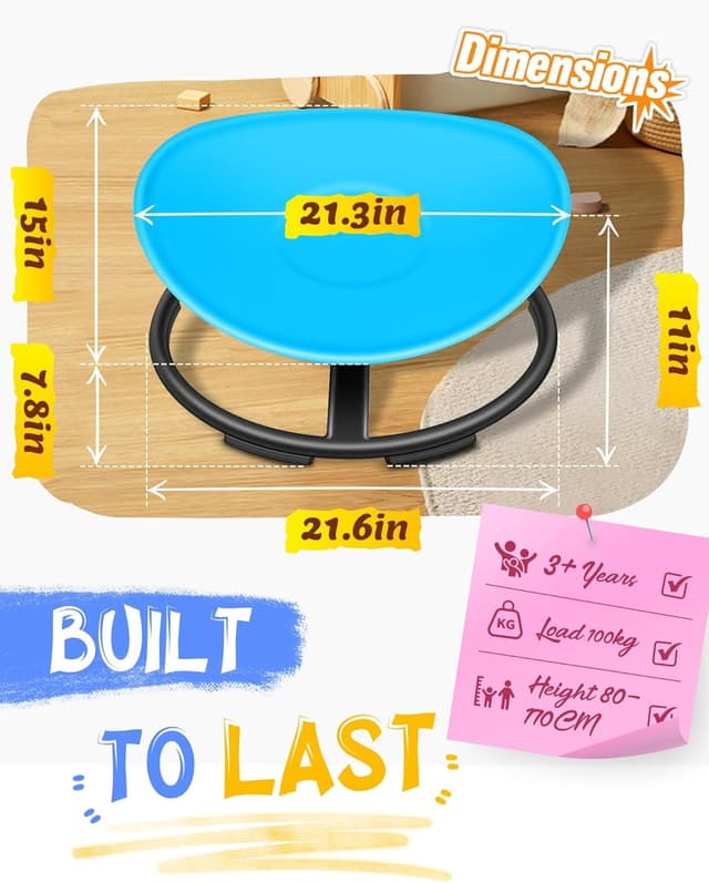 Thumbnail 2 de FERUERW Spinning Chair 220LBS