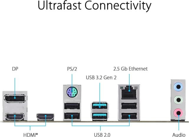 Thumbnail 5 de ASUS Prime B760M-A D4 mATX Motherboard