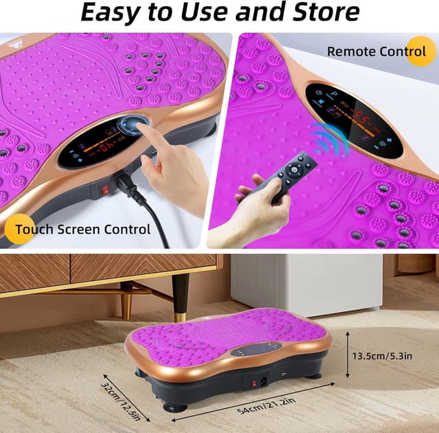 Thumbnail 5 de EVOLAND Vibration Plate Exercise Machine 99-speed