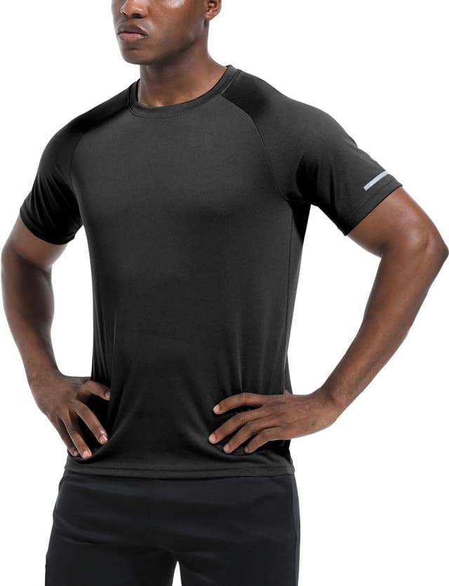 Detalle de Boyzn 1, 3, 5 or 7 Pack Men’s Dry Fit Workout & Running T-Shirts (Short Sleeve)