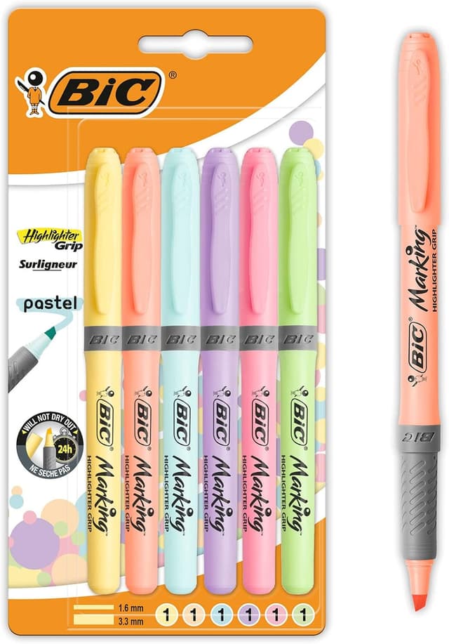 Detalle de BIC Pastel Set de Escritorio pack 23
