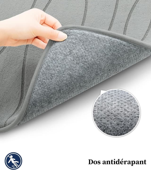 Detalle 1 de chakme Badematte Memoryschaum 43x61 cm