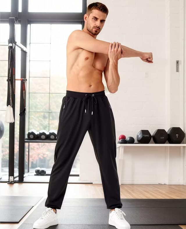 Detalle de OZYJD Mens Sweatpants 5-Pack Athletic Joggers