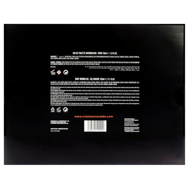 Detalle 2 de CR7 Cristiano Ronaldo Game On Set 30 ml