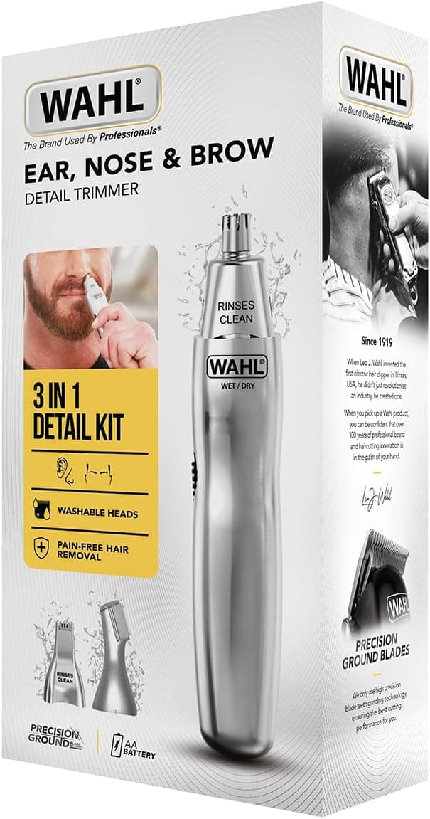 Thumbnail 3 de Wahl 3 in 1 Personal Nasen-Ohrhaartrimmer batteria