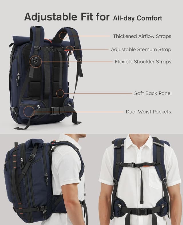 Detalle 2 de Tolaccea Tolaccea Roll-Top 55 L