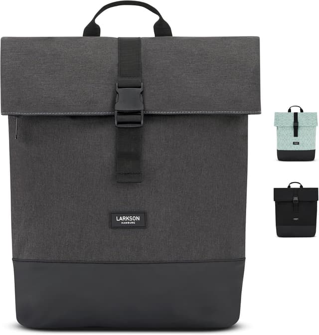 Detalle de LARKSON Tammo sac à dos déperlant pour ordinateur portable jusqu’à 16 pouces