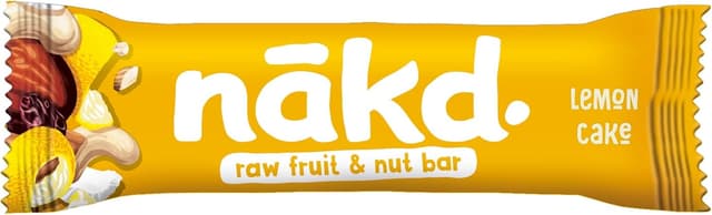 Detalle 2 de Nākd Lemon Cake 🍋 Barritas Naturales Sin Azúcar 630g