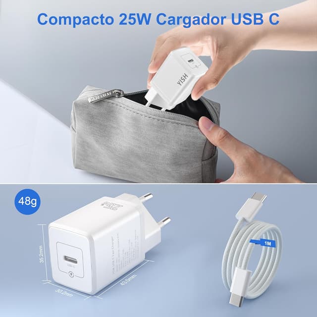 Thumbnail 5 de YISH 25W Cargador USB-C 25W