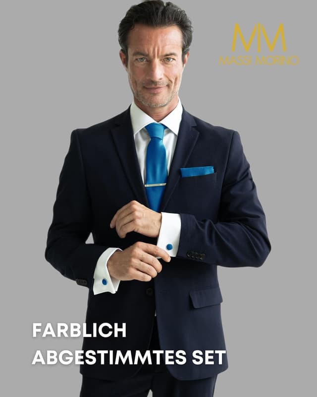 Detalle 1 de Massi Morino Morino Krawatte 147 cm