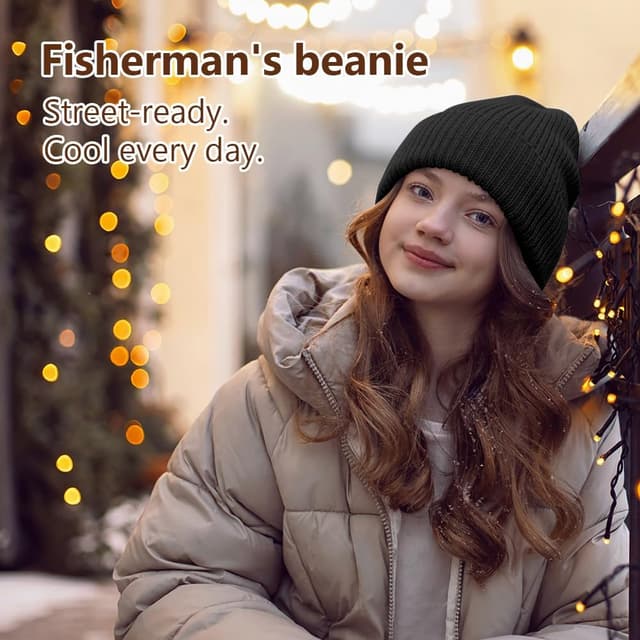 Thumbnail 5 de Vicloon Bonnet Laine MĂ©rinos Tour 50-58 CM đ§Ł