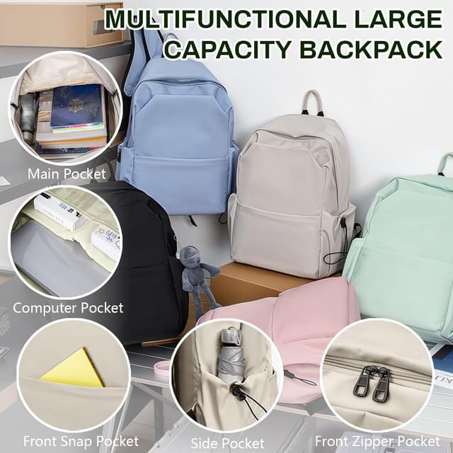 Detalle 1 de Zaino Aucuu 15,6 pollici per PC