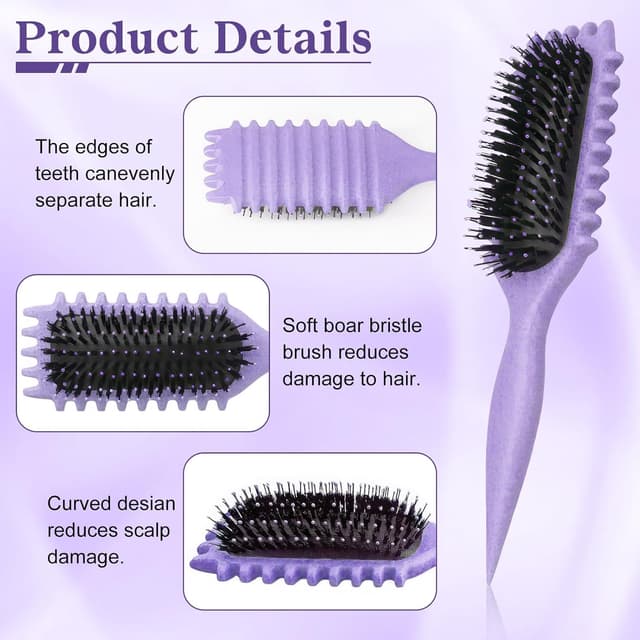 Thumbnail 1 de Lockenbürste für definierte Locken – Antistatische Stylingbürste für nasses & trockenes Haar
