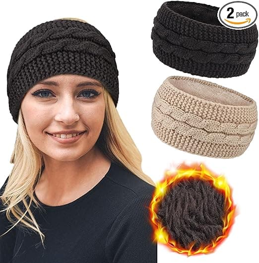 Imagen de DRESHOW Diadema de Lana Cálida para Mujer ❄️ en OfertitasTOP