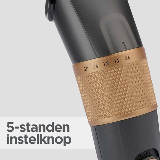 Detalle 1 de BaByliss Graphite Precision Haarschneider mit 8 Aufsätzen