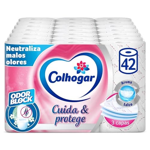Imagen de Colhogar Protect Cuida&Protege 42 Rollos Higiénico Suave 🧻 en OfertitasTOP