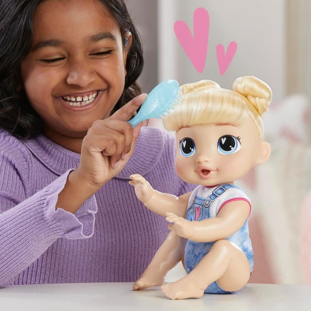 Thumbnail 6 de Baby Alive Harper Hugs 27 cm poupée interactive