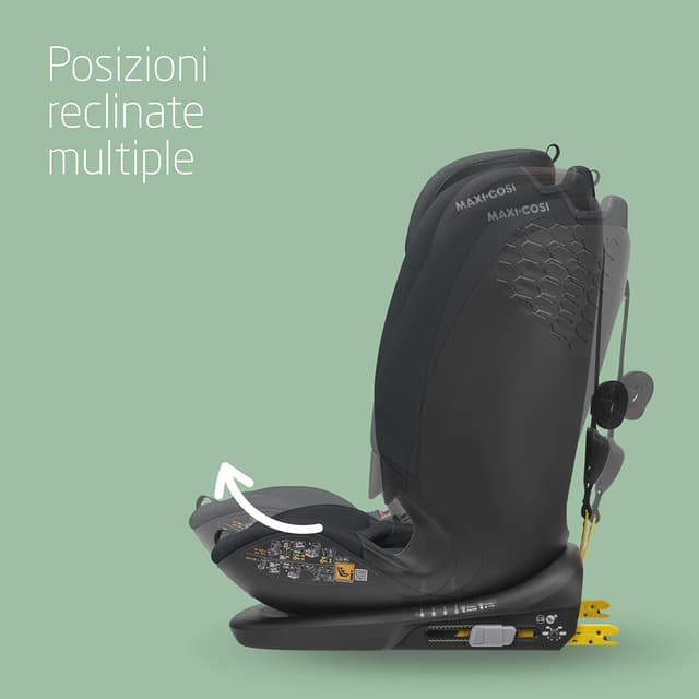 Detalle 2 de Maxi-Cosi Titan Plus i-Size seggiolino auto ISOFIX 76–150 cm (15 mesi–12 anni) Authentic Graphite