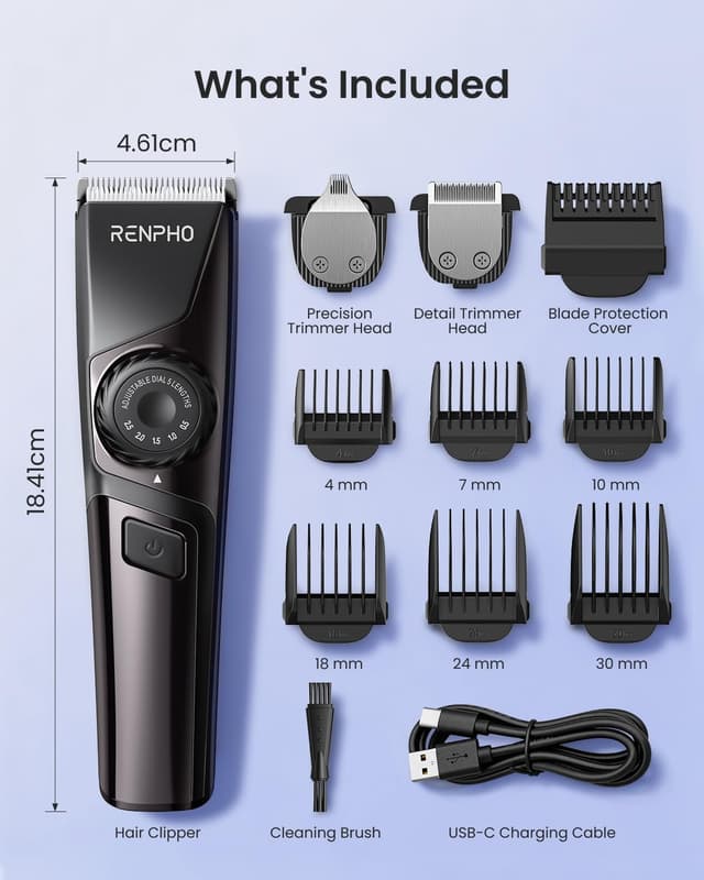 Thumbnail 6 de RENPHO Haarschneidemaschine 180 Minuten