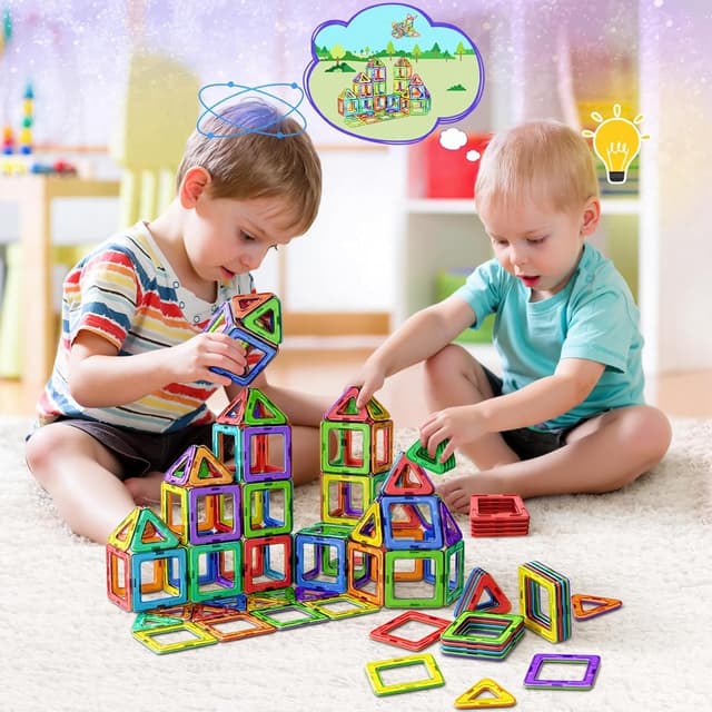 Thumbnail 6 de CoolJOY Magnetische Bausteine 40 Teile