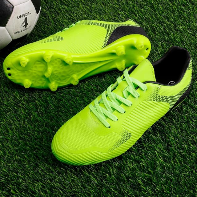 Detalle 2 de DREAM PAIRS Men’s Firm Ground Soccer Cleats with Lace-Up Fit