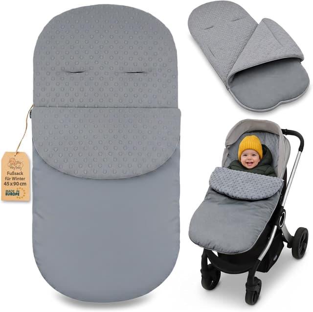 Detalle de Saco para Carrito y Buggy de Invierno 90x45 cm