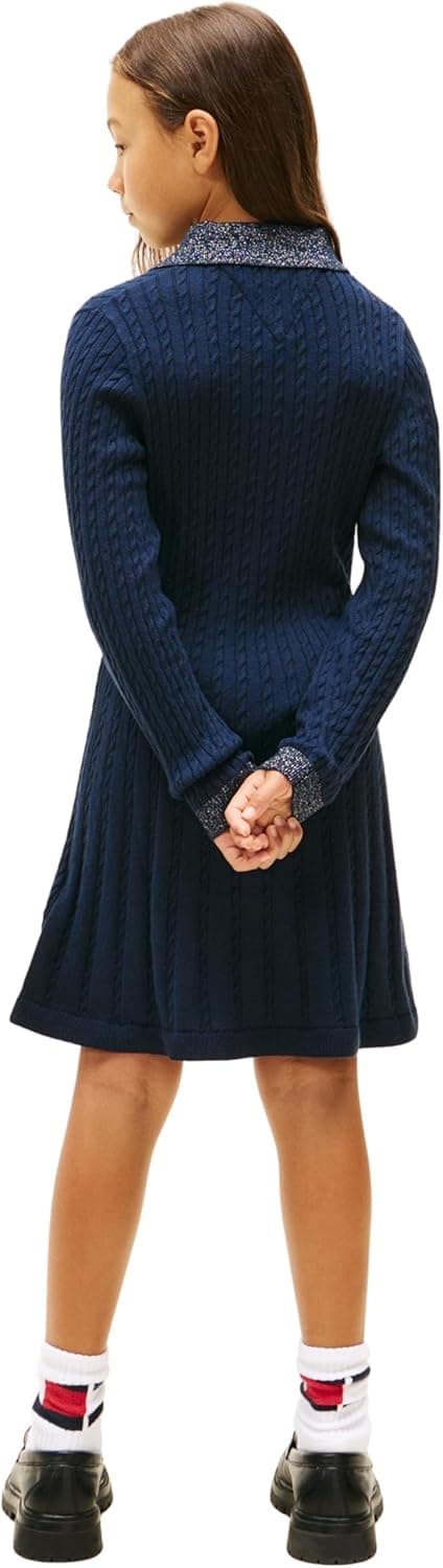 Detalle 2 de Tommy Hilfiger Mini Cable Sweater Dress