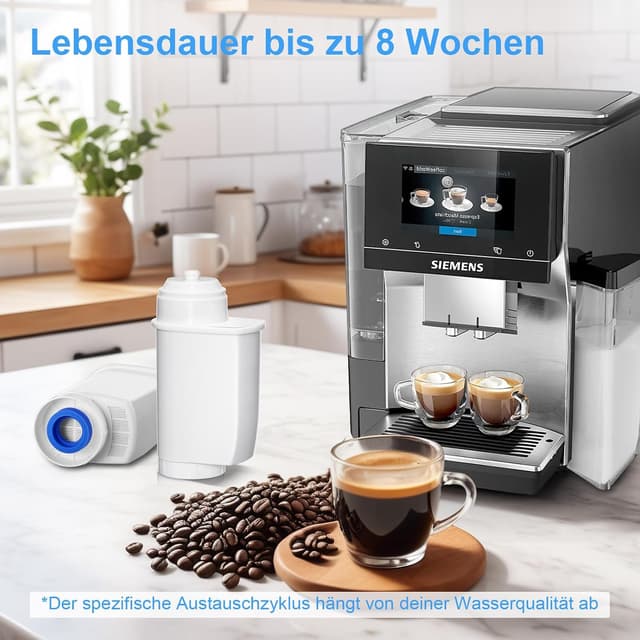 Detalle 2 de Molifal Ersatzwasserfilter TZ70003 für Kaffeevollautomaten