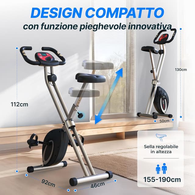 Thumbnail 6 de Ultrasport F-Bike cyclette 130 kg