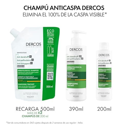 Thumbnail 8 de Vichy Dercos Anti-Dandruff Shampoo 390ml