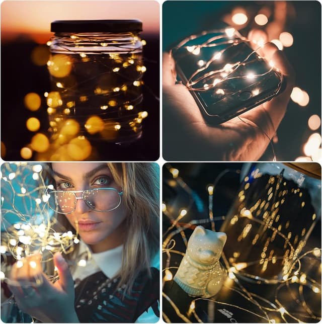 Thumbnail 5 de Jsdoin LED Mini Lichterkette 2 m