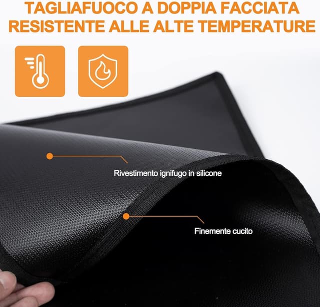 Thumbnail 3 de WOCVRYY Tappetino Ignifugo 130x160cm