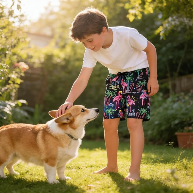 Detalle 2 de ALISISTER Boys swim trunks 6-16