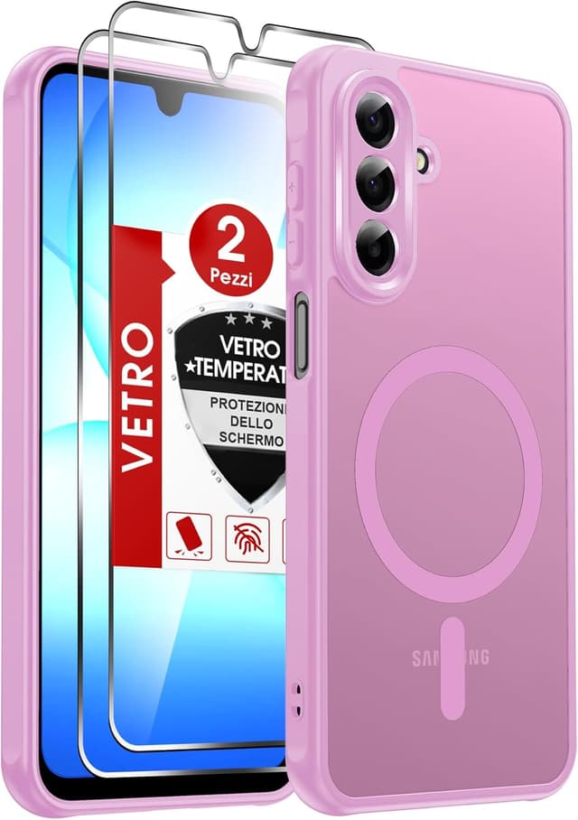 Detalle de LeYi A17 5G cover magnetica rosa