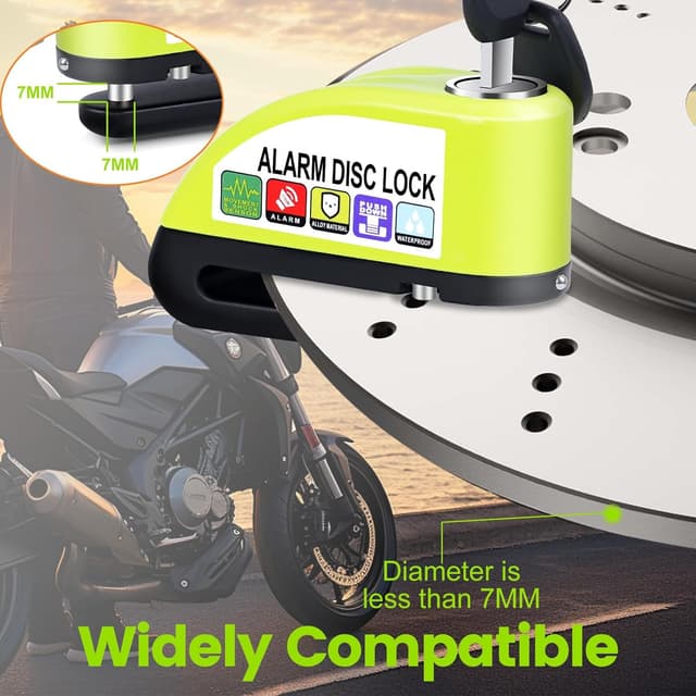 Thumbnail 4 de Anykuu Lucchetto Antifurto 7 mm 🔒