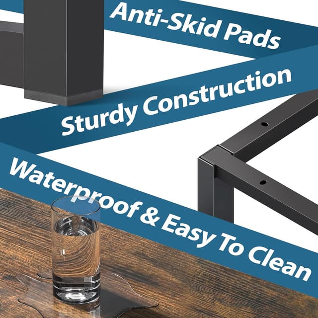 Thumbnail 5 de SHW Mission 32-Inch Computer Desk