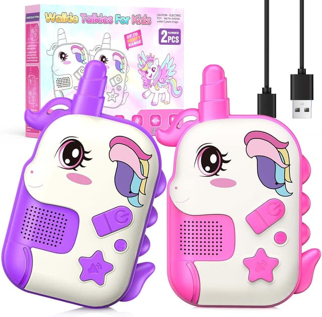 Imagen de Walkie-Talkie Bambina Ricaricabili per 3–8 anni en OfertitasTOP