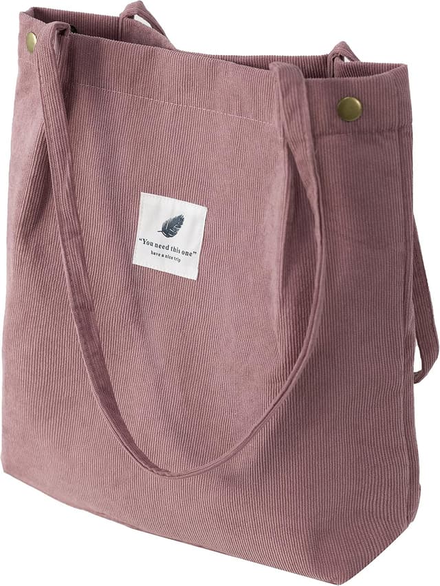 Detalle de Jutebeutel Vintage Blumen Groß aus Canvas