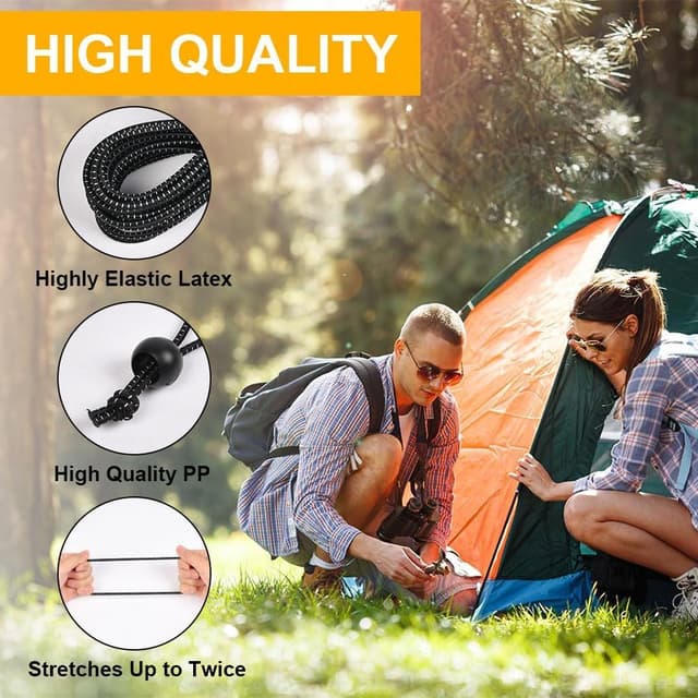 Thumbnail 3 de Adiwo Bungee Cords 12pc, mixed sizes