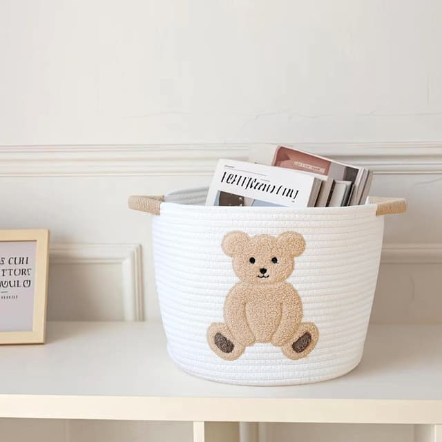 Thumbnail 6 de Aufbewahrungskorb Baumwollseil 30,5 cm Kinder