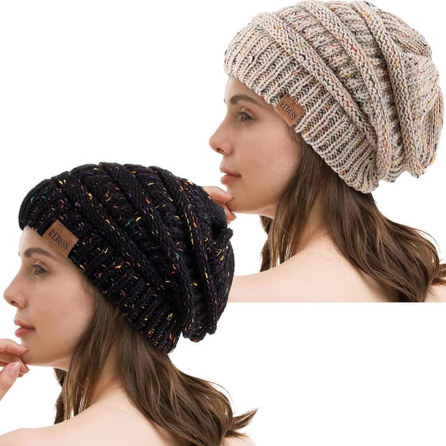 Thumbnail 4 de REDESS Slouchy Beanie Gorro de punto oversized