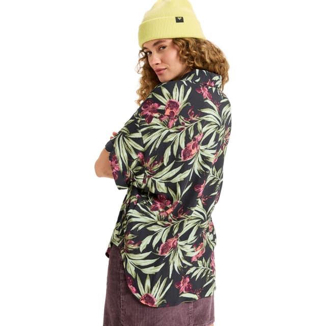 Detalle 2 de Roxy Beachy Nostalgia Crinkle — Camisa mujer