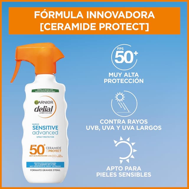 Thumbnail 3 de GARNIER DELIAL Sensitive Advanced Leche Solar IP50+ ☀