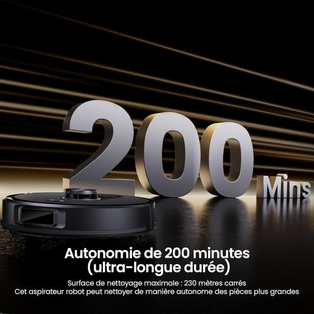 Thumbnail 6 de Proscenic Q20 Plus : robot aspirateur laveur avec station sans sac, jusqu’à 10 000 Pa